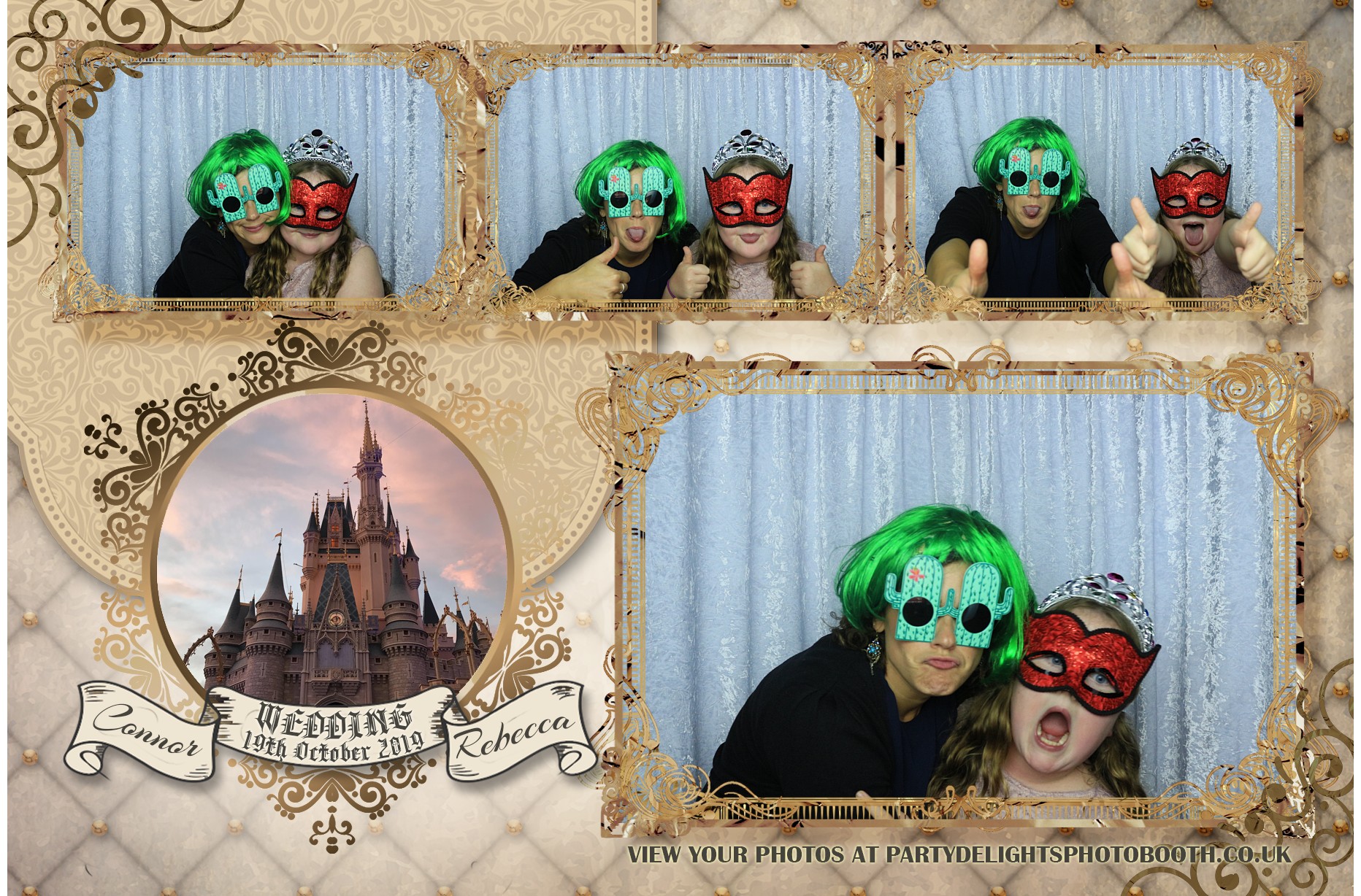 Connor and Rebecca’s Wedding - Prints | View more photos from the event at gallery.partydelightsphotobooth.co.uk/u/PartyDelightsPhotoBooth/Connor-and-Rebecca’s-Wedding-Prints